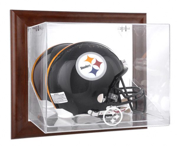 Pittsburgh Steelers Wall Mounted Full Size Helmet Case  