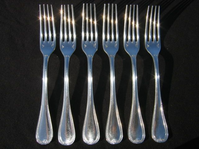 CHRISTOFLE MALMAISON 6 PLACE SETTING 18 PIECES SET  