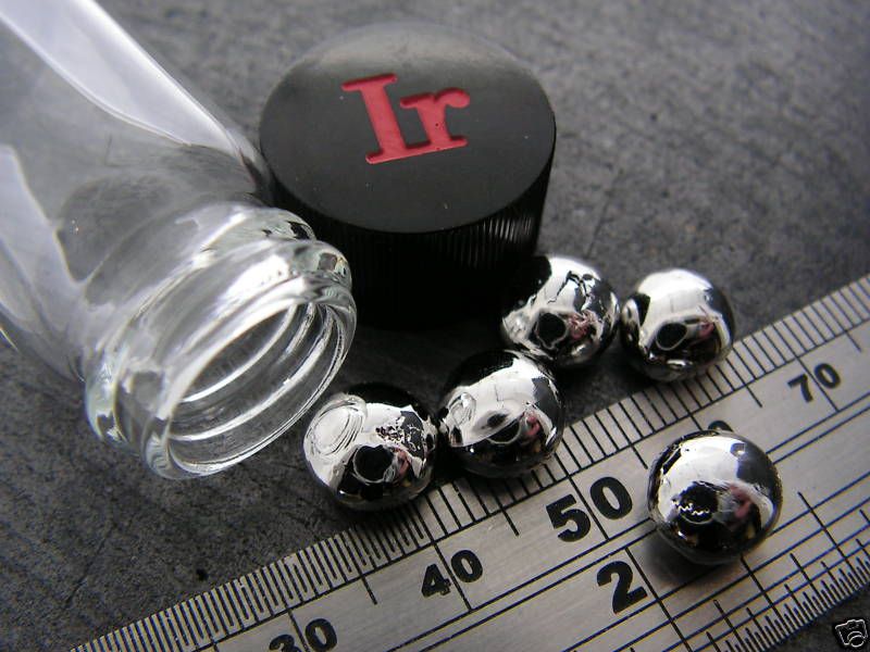 Iridium metal (solid 5g pellet)  