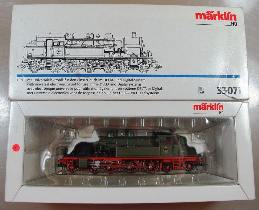 Marklin DELTA HO Scale 33071 Steam Loco Cl. T18 Ep.I  