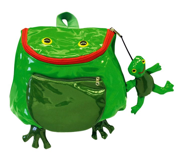 NWT Kidorable Childrens FROG Backpack / Lunch Bag NEW  