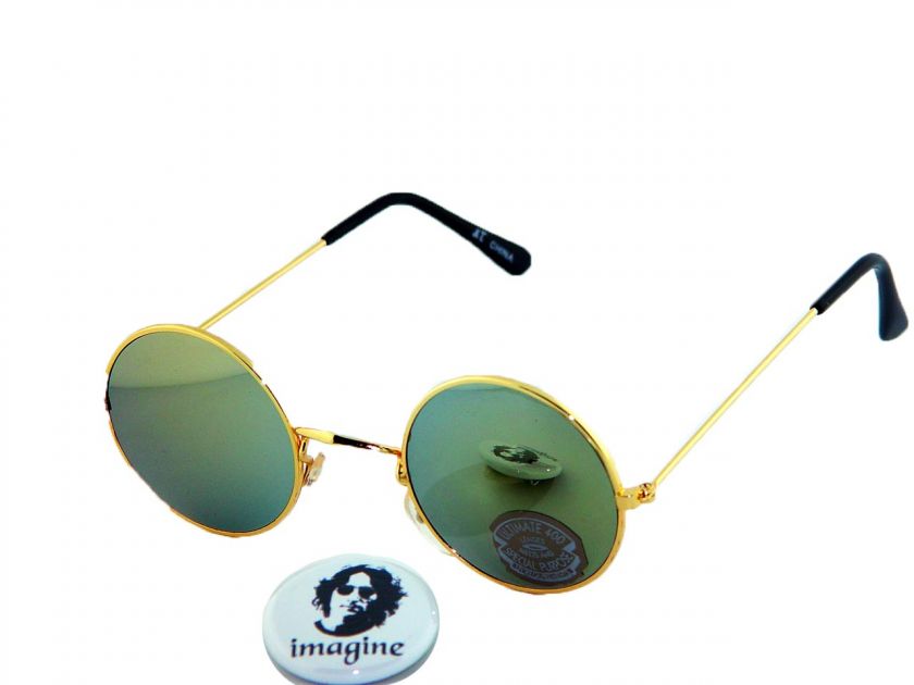 IMAGINE PIN SHOWING JOHN LENNON WEARING SUN GLASSES GM  