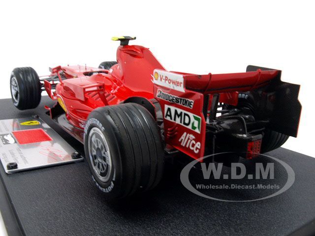 FERRARI F1 F2007 SCHUMACHER TEST DRIVE ELITE 118  