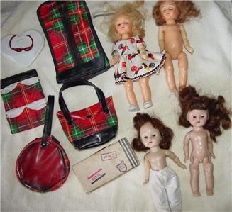 Vintage Lot Ginny Dolls Clothing Accessories~Cosmopolitan & Vogue 