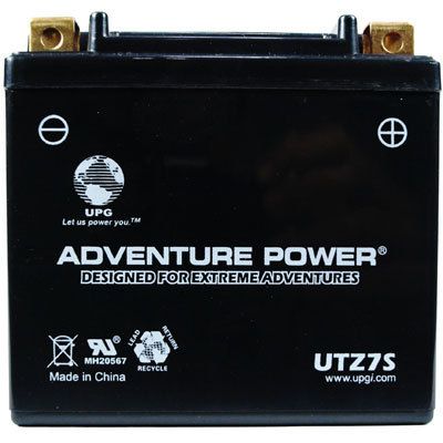 12V 6Ah Battery Fits Honda Motorcycle Replaces YTZ7S  