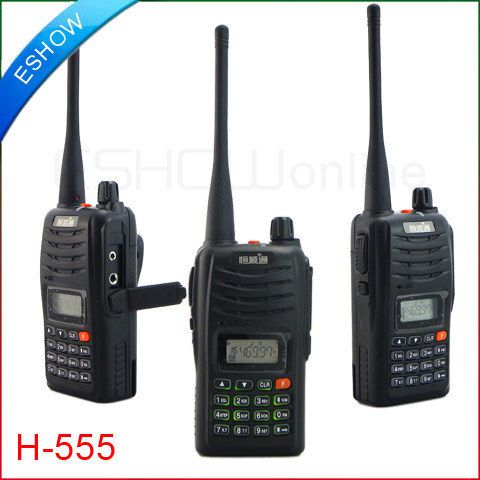   Walkie Talkie VHF 7W 199CH Portable Two Way Radio H555 Single band HoT