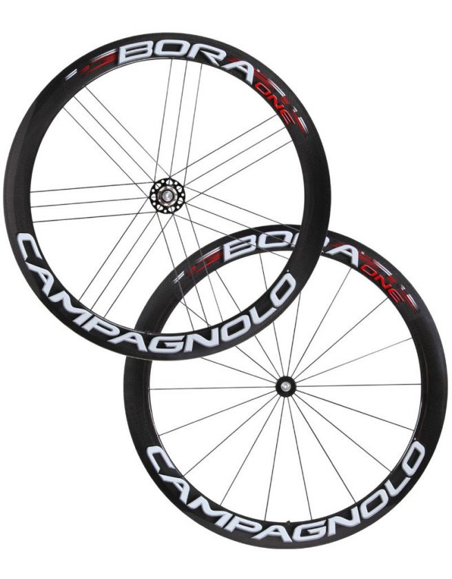 New Campagnolo Bora One 1 Carbon Tubular Wheelset Campy Wheels NIB 