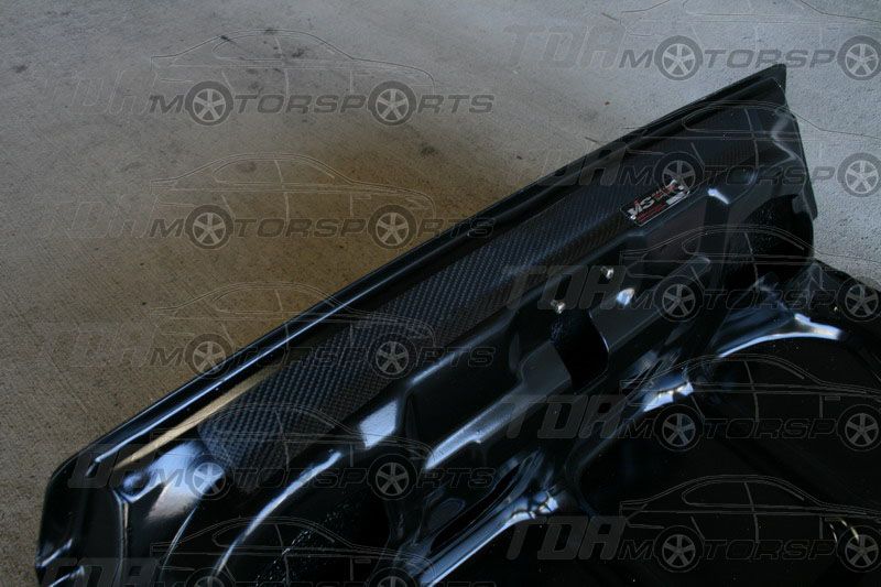 VIS 97 01 Mitsubishi Mirage 2/4D Carbon Fiber Trunk Lid  