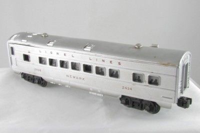 Lionel 2434 ILLUMINATED PULLMAN CAR. Nice Postwar. Original Box 