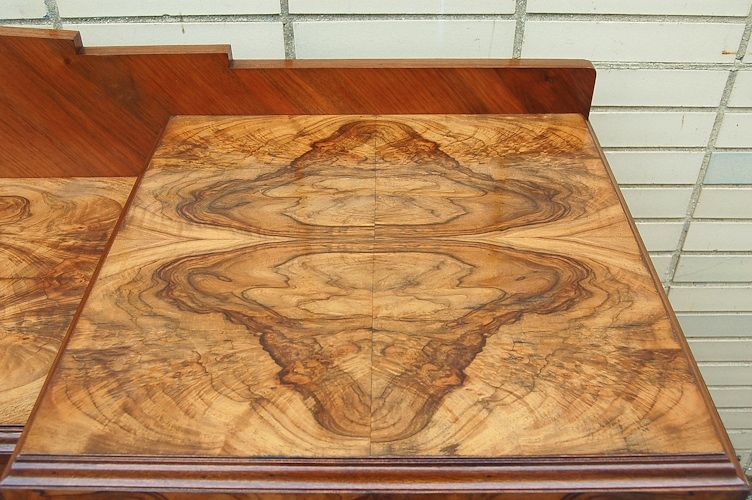 STUNNING SUN RAY INLAY ART DECO SIDEBOARD SERVER  