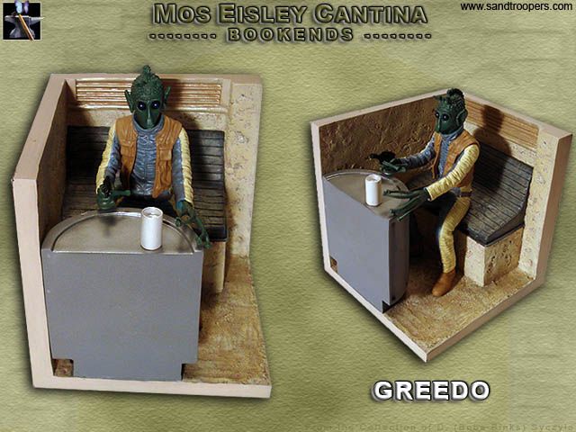 Gentle Giant cantina bookends  