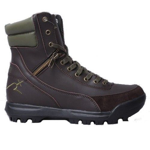 ROCAWEAR MENS SALUTE HI BOOTS 1010 47 BROWN / BLACK  