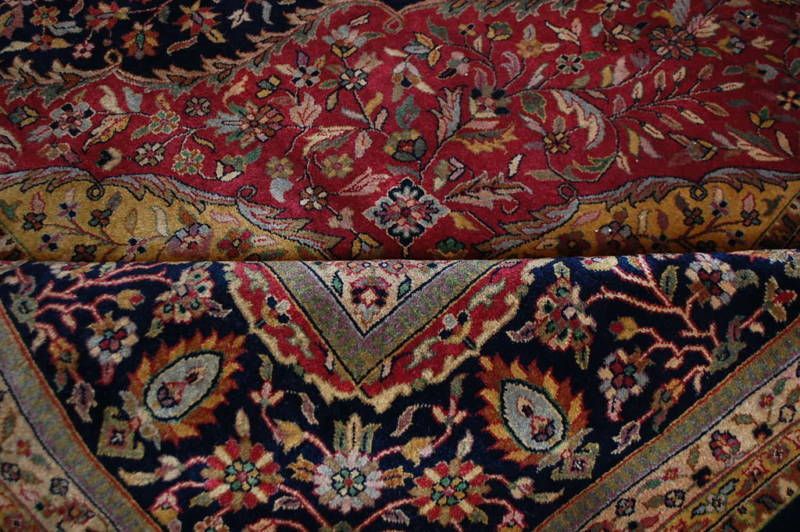 10x14 WOOL AREA RUG PERSIAN KASHAN LARGE HANDMADE FINE  