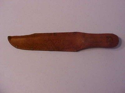 VINTAGE ORIGINAL BOWIE KNIFE W BONE HANDLE YORK CUTLERY CO SOLINGEN 