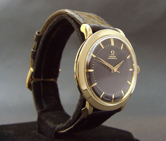 MINTY 1957 Vintage OMEGA AUTOMATIC 500 17J MEN SWISS 10K GOLD FILLED 