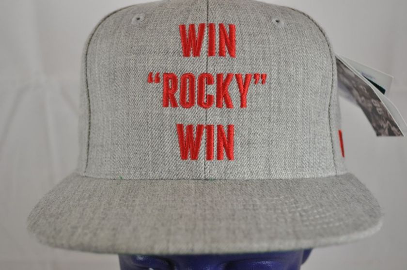 UNDEFEATED X STARTER SNAPBACK WIN ROCKY WIN GREY RED (HATS10)  