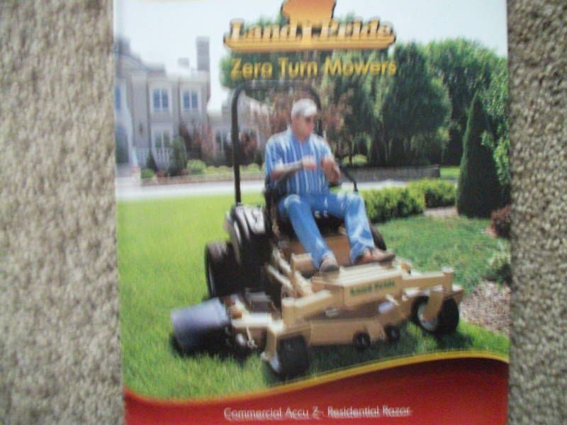 Landpride Zero Turn Mowers Brochure  