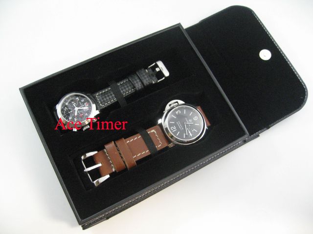 Watch Black Folder Traveling Case Fits up to 44mm  