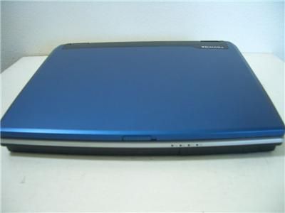 Blue Toshiba Satellite A45  15 WiFi Internet Laptop  