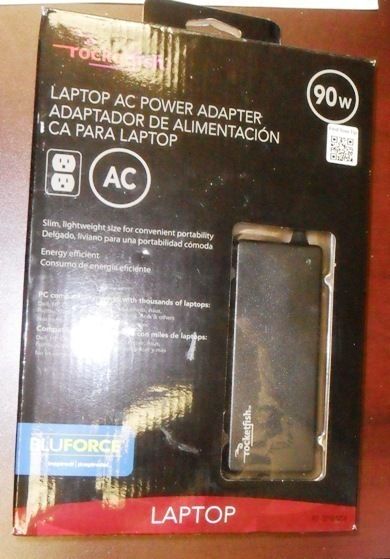 Rocketfish   90W AC Power Adapter for Most Laptop PCs   Black RF 