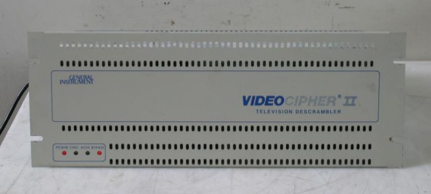 General Instrument Videocipher II TV Descrambler  