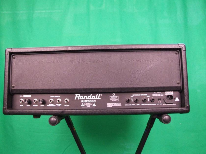   rh200sc 200watt guitar amplifier as you can see from the pics it is in