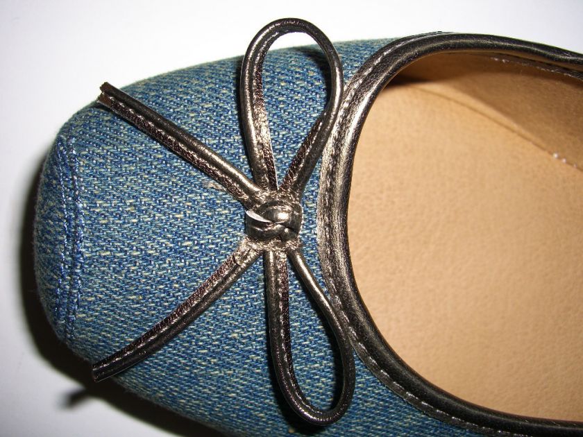 NINE WEST JODIL1 BLUE DENIM Flats Shoes Women Size 8  