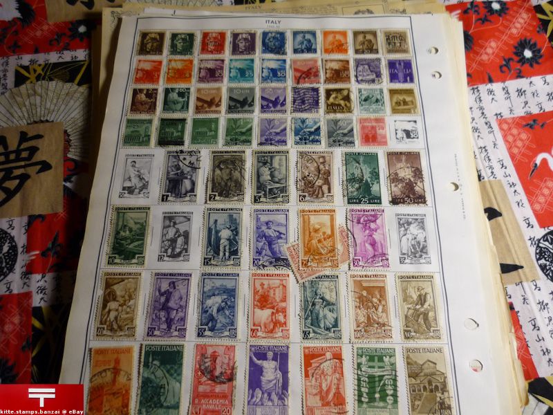 Italy and Area Stamp Collection  