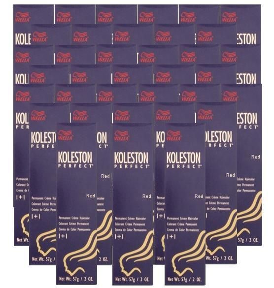 Wella Koleston Perfect 7/4 Flame Red 2oz (57g) x 36pcs  