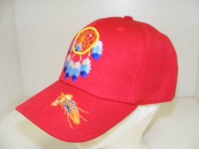 DREAM CATCHER NATIVE INDIAN AMERICAN RED INDIANS HAT  