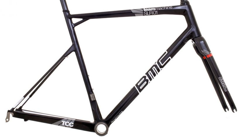 2011 BMC TEAM MACHINE SLR01 SIZE 53 (55 TOPTUBE) FRAME  