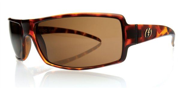 ELECTRIC EC DC TORTOISE POLARIZED PLASTIC SUNGLASSES  