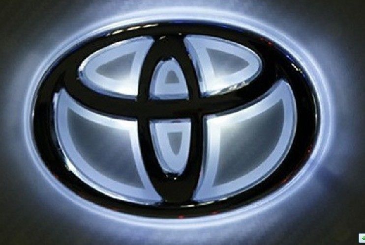 NEW LED Car Decal Logo Light Badge Lamp Emblem Sticker for Toyota 
