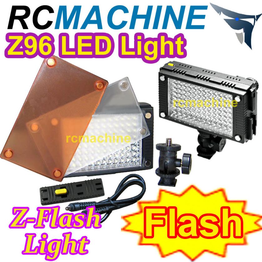 ZFlash Z96 LED Light for DSLR Rig Canon Sony DV Camera  