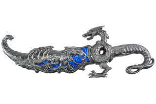 Awesome Standing Up Fantasy Dragon Dagger with Sheath  