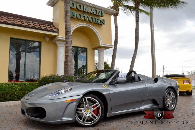 2007 ferrari 430 spider f1 shields daytonas polished carbon fiber 