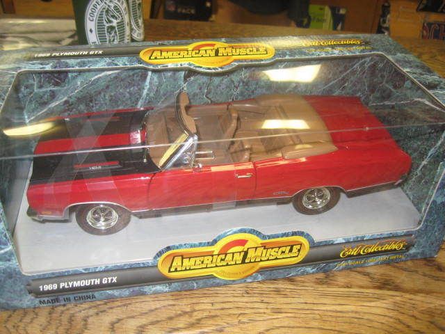 1969m Plymouth GTX Ertl Die cast 118 American Muscle  