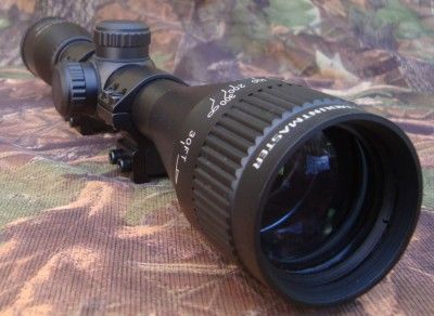 Nikko Stirling Mountmaster 4x40 Mil Dot Parallax AO Rifle Scope with 3 