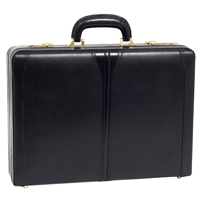 McKLEIN TURNER EXPANDABLE ATTACHE CASE BLACK $225  