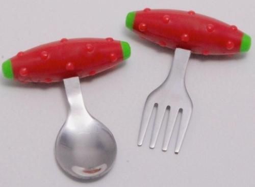 Little Grips   Utensil designed just for toddlers.  