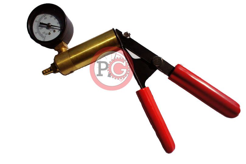 Replacement Brass Enlargment Hand Vacuum Pump w/ Gauge  