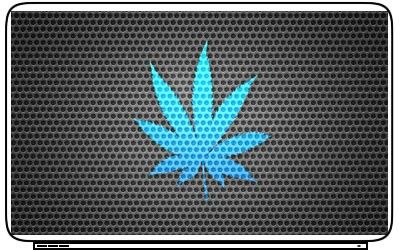 Marijuana Drugs Weed Get High Art Laptop Netbook Skin Cover Sticker 