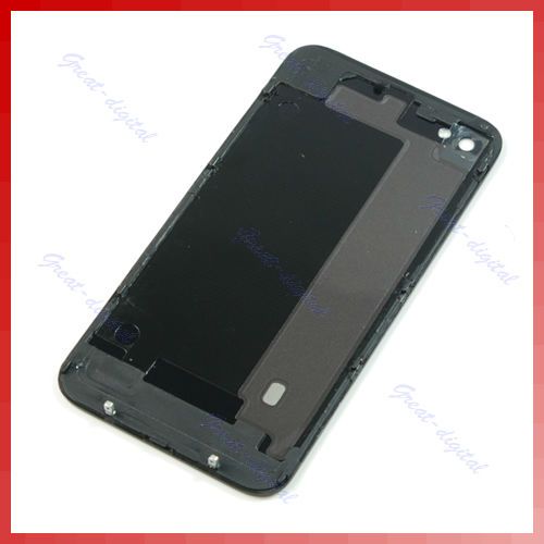   old/used cracked back cover perfectly Work for iphone 4G Color Black