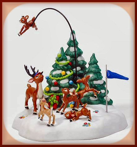 Reindeer Games Dept. 56 North Pole Item #56853. Limited to Year 