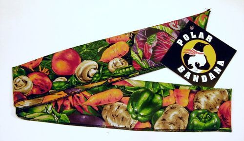 POLAR BANDANA neck scarf tie COOLERS Vegetables 1033  