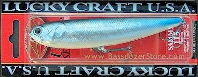 Lucky Craft Sammy 115 ~ Topwater ~ Aurora Black  