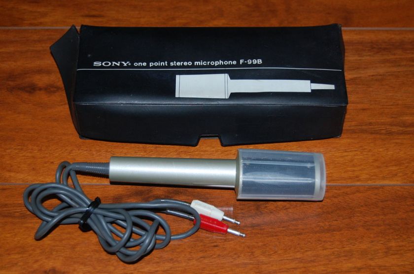 Listed as Sony F 99B Microphone in category