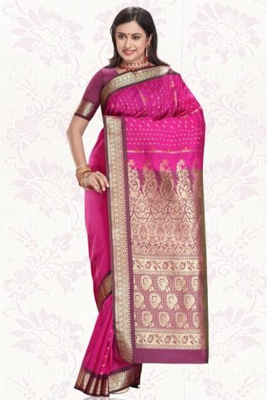   the sari adorns a woman to become modest and attractive in it it