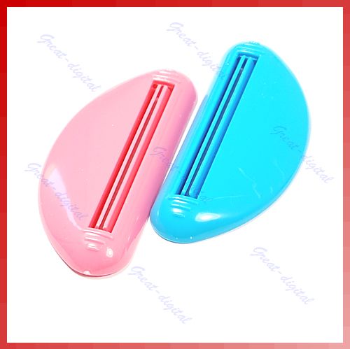 2pcs Dispenser Squeeze Tube Squeezer Easy Toothpaste  