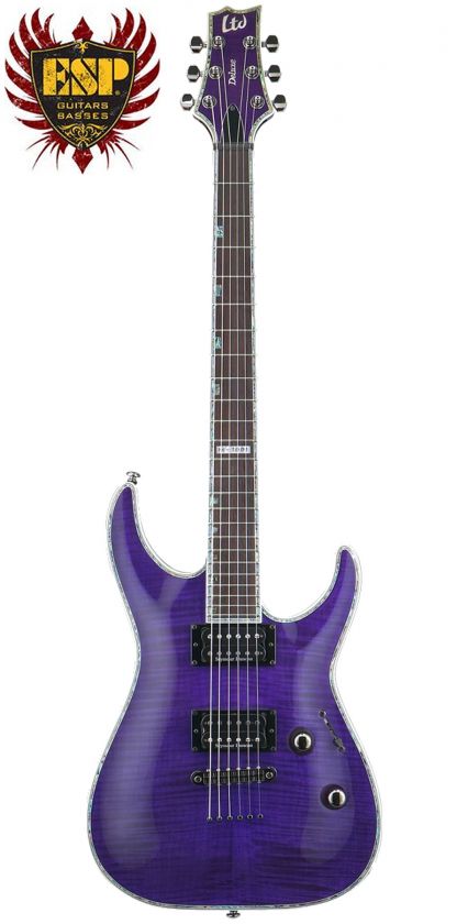 ESP LTD H 1001 Electric Guitar STP (See Thru Purple)